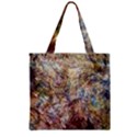 Zipper Grocery Tote Bag 