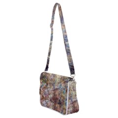 Shoulder Bag with Back Zipper 