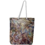 Mono Pour Blend  Full Print Rope Handle Tote (Large)