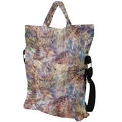 Fold Over Handle Tote Bag 