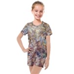 Mono Pour Blend  Kids  Mesh T-Shirt and Shorts Set