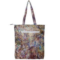 Double Zip Up Tote Bag 