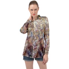 Long Sleeve Satin Shirt 