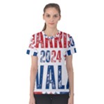 Kamala Harris 2024 Walz Women s Cotton T-Shirt