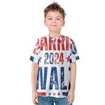 Kamala Harris 2024 Walz Kids  Cotton T-Shirt