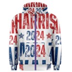 Kamala Harris 2024 Walz Men s Zipper Hoodie