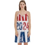 Kamala Harris 2024 Walz Mini Camis Dress With Pockets