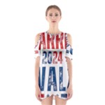 Kamala Harris 2024 Walz Shoulder Cutout One Piece Dress