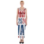 Kamala Harris 2024 Walz Fitted Maxi Dress