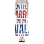 Kamala Harris 2024 Walz Full Length Maxi Skirt