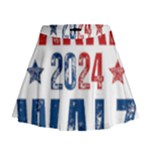 Kamala Harris 2024 Walz Mini Flare Skirt