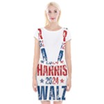 Kamala Harris 2024 Walz Braces Suspender Skirt