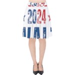 Kamala Harris 2024 Walz Velvet High Waist Skirt