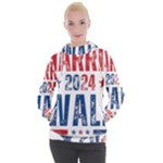 Kamala Harris 2024 Walz Women s Hooded Pullover