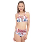 Kamala Harris 2024 Walz Cage Up Bikini Set