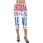 Kamala Harris 2024 Walz Lightweight Velour Capri Leggings 