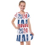 Kamala Harris 2024 Walz Kids  Cross Web Dress