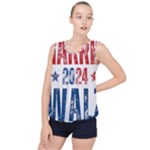 Kamala Harris 2024 Walz Bubble Hem Chiffon Tank Top