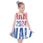 Kamala Harris 2024 Walz Kids  Summer Dress