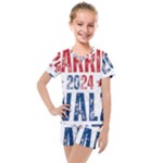 Kamala Harris 2024 Walz Kids  Mesh T-Shirt and Shorts Set