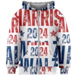 Kamala Harris 2024 Walz Kids  Zipper Hoodie Without Drawstring