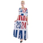 Kamala Harris 2024 Walz Half Sleeves Maxi Dress