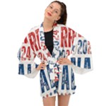 Kamala Harris 2024 Walz Long Sleeve Kimono