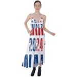 Kamala Harris 2024 Walz Tie Back Maxi Dress