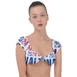 Kamala Harris 2024 Walz Cap Sleeve Ring Bikini Top