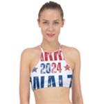 Kamala Harris 2024 Walz Halter Bikini Top