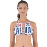 Kamala Harris 2024 Walz Perfectly Cut Out Bikini Top