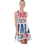 Kamala Harris 2024 Walz Frill Swing Dress