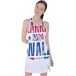 Kamala Harris 2024 Walz Racer Back Mesh Tank Top