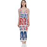 Kamala Harris 2024 Walz V-Neck Camisole Jumpsuit