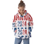 Kamala Harris 2024 Walz Kids  Oversized Hoodie