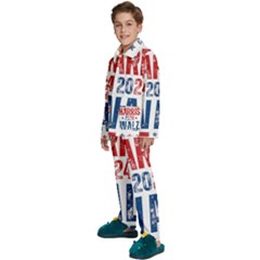 Kids  Long Sleeve Velvet Pajamas Set 