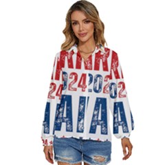 Women s Long Sleeve Button Up Shirt 