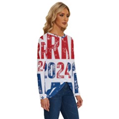 Long Sleeve Crew Neck Pullover Top 