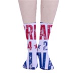 Kamala Harris 2024 Walz Smooth Crew Length Tube Socks