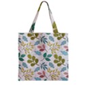 Zipper Grocery Tote Bag 