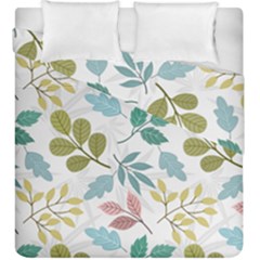 Leaf pattern  Duvet Cover Double Side (King Size) from ArtsNow.com