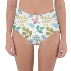 Reversible High-Waist Bikini Bottoms 