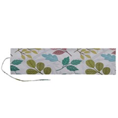 Leaf pattern  Roll Up Canvas Pencil Holder (L) from ArtsNow.com