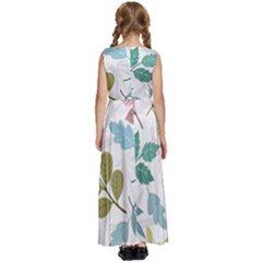 Kids  Satin Sleeveless Maxi Dress 