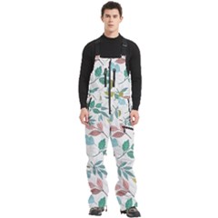 Men s Front Zip Ski And Snowboard Bib Pants 