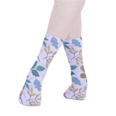 Smooth Crew Length Tube Socks 