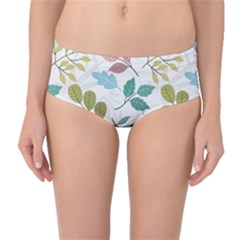 Mid-Waist Bikini Bottoms 