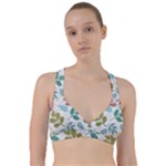 Leaf seamless pattern  Sweetheart Sports Bra