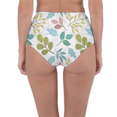 Reversible High-Waist Bikini Bottoms 