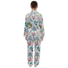 Women s Long Sleeve Satin Pajamas Set	 